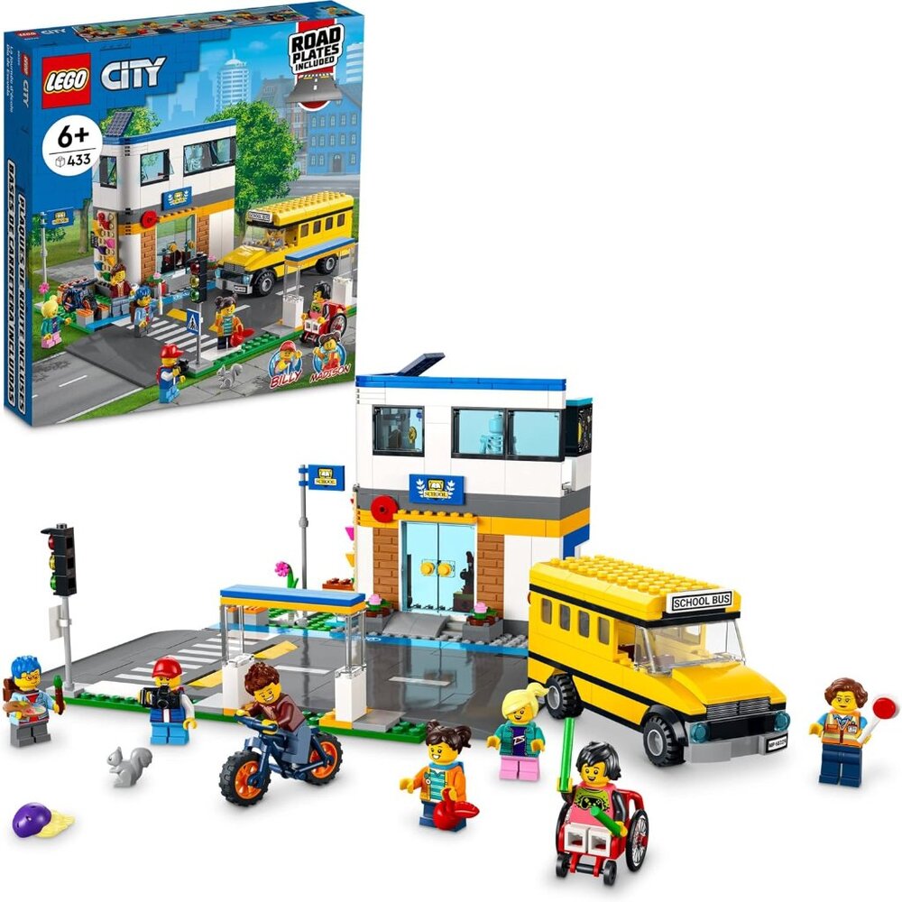 Lego  City School Day 60329 Building Kit  Brand New